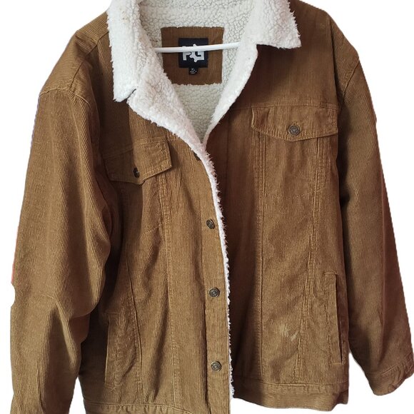Men's Harvest Gear Fleeced Lined Corduroy Jacket - Picture 3 of 5